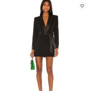 VALENTINA SHAH black blazer dress